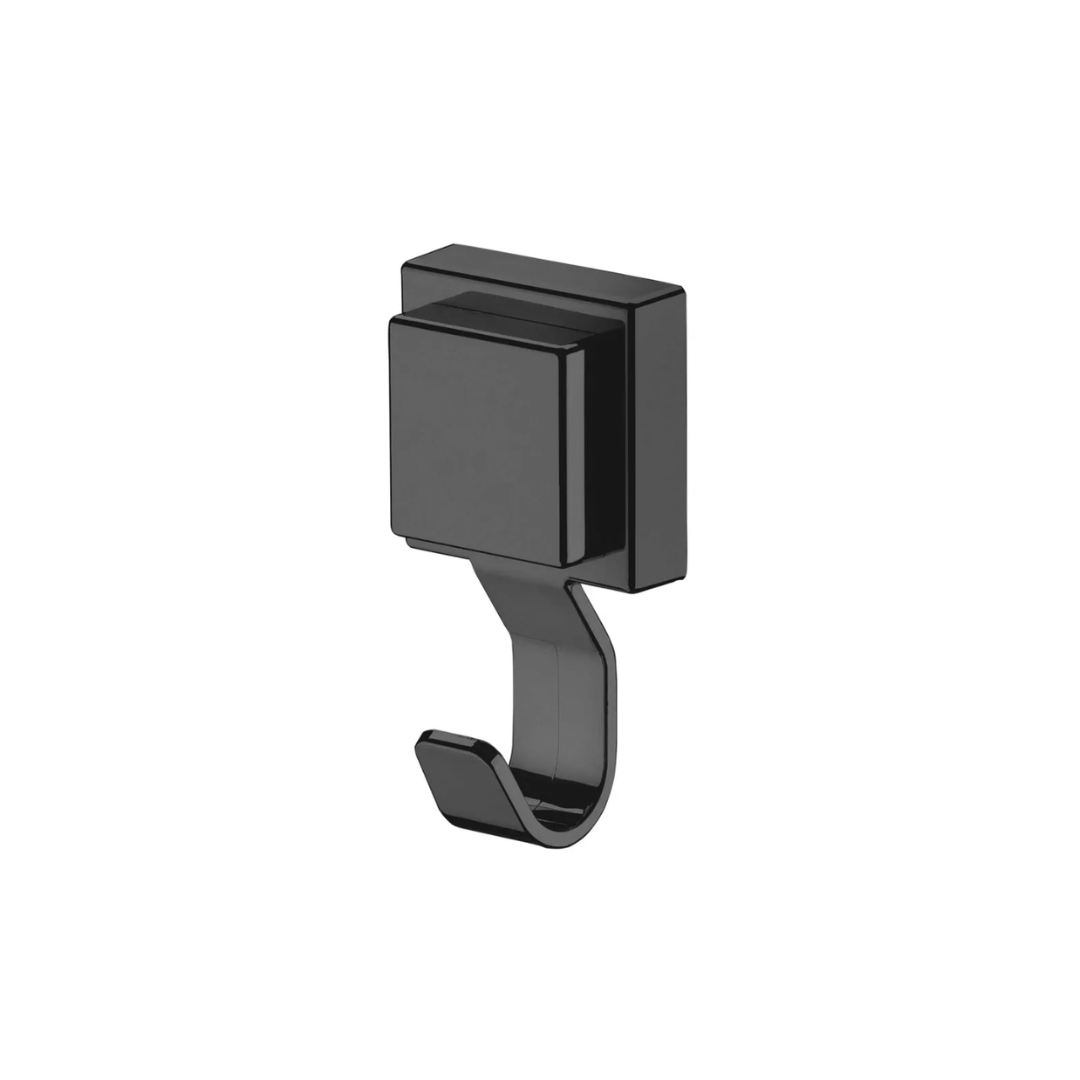 Bathroom accessory set Suction cup mount Matte black 3 Pieces
