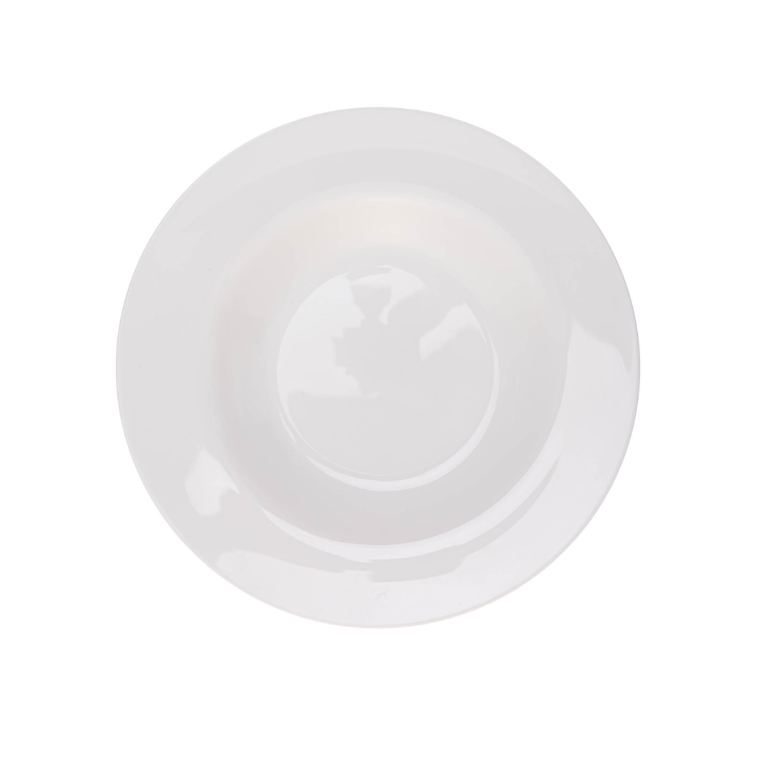 Pasta plate Opalino Friends Time White 28cm