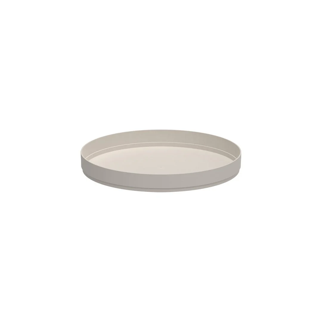 Rotating organizer Lume Plastic Beige 25,5cm