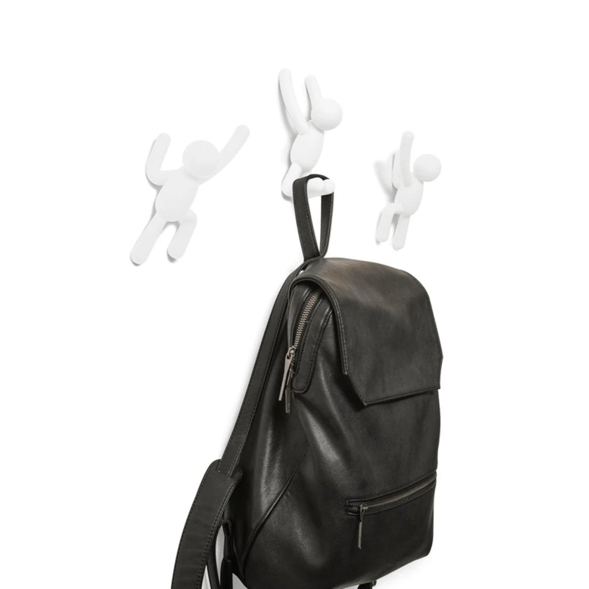 Buddy Set Wall hook rack White - 3 Pieces