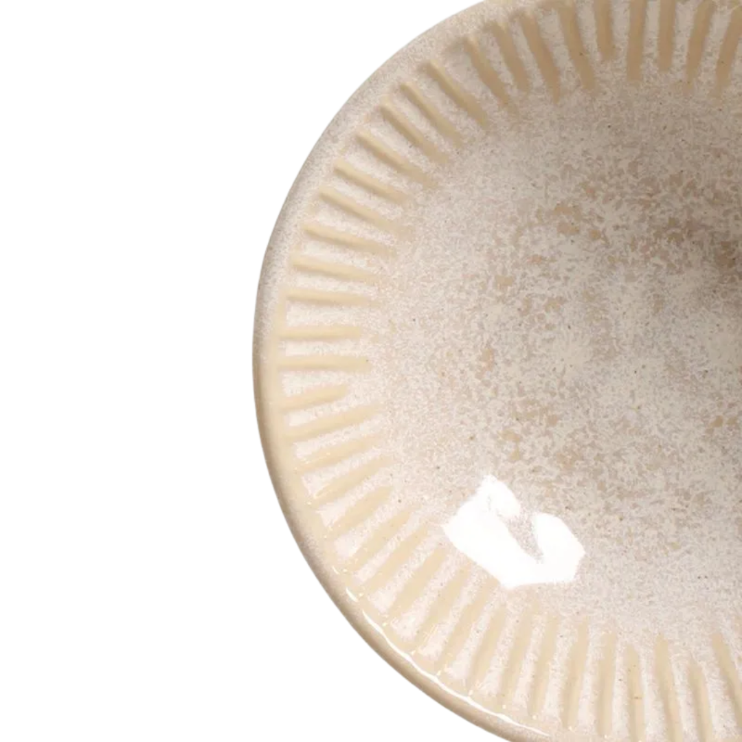 Bowl Lines in Ceramic Latte 370ml