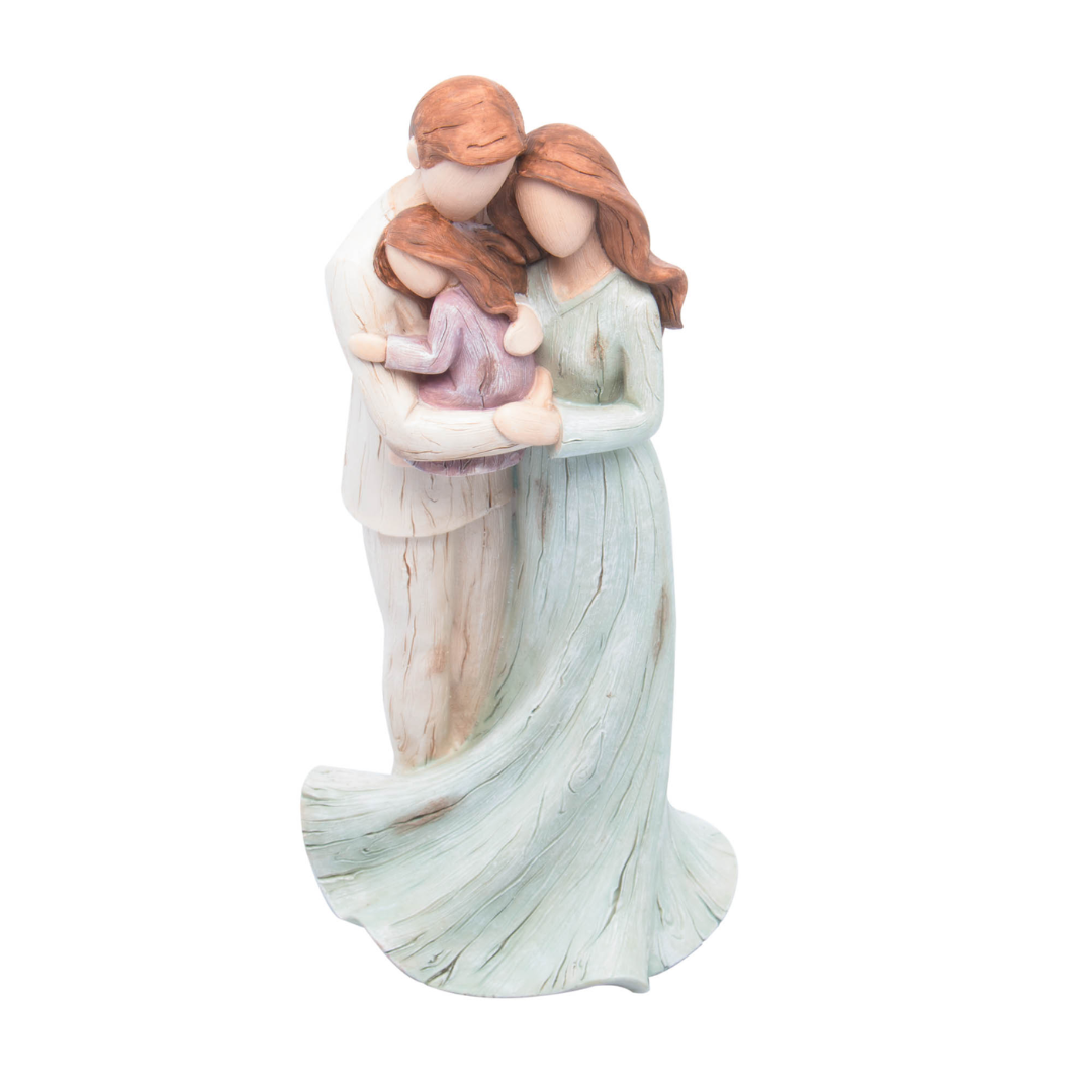 Decorative figurine of Family in resin 25cm