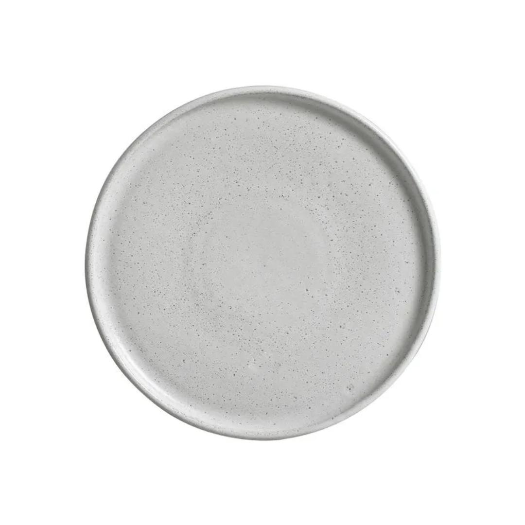 Dessert plate Daily Snow of Ceramic 19,5cm