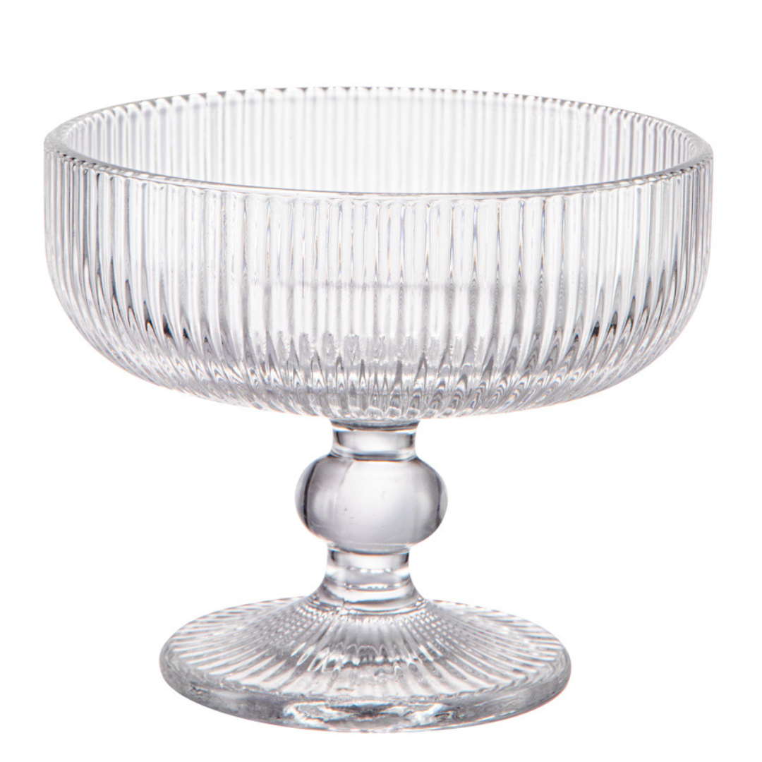 Set of 6 wine glasses Dessert Glass Graffiato 310ml