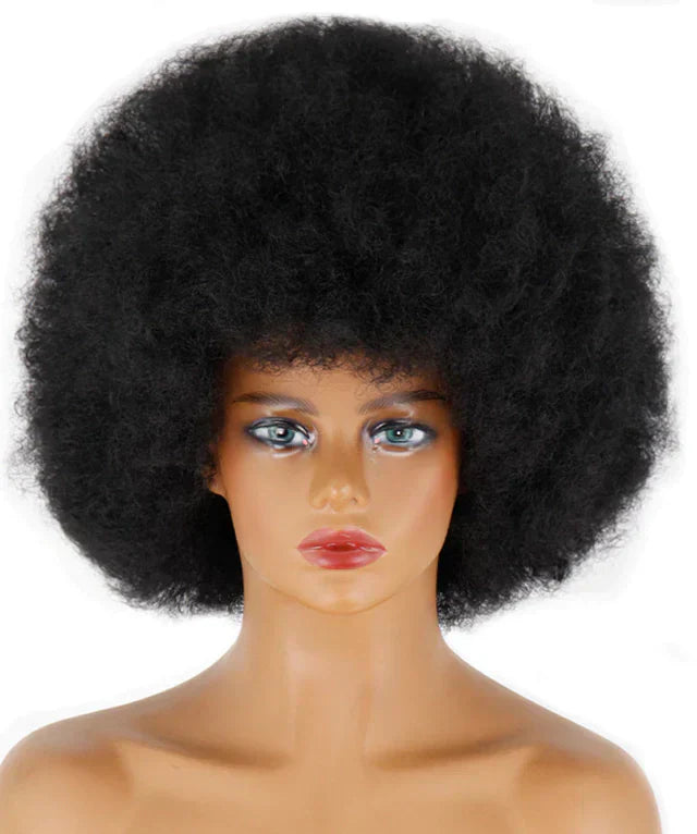 Peruca wig cacheada orgânica
