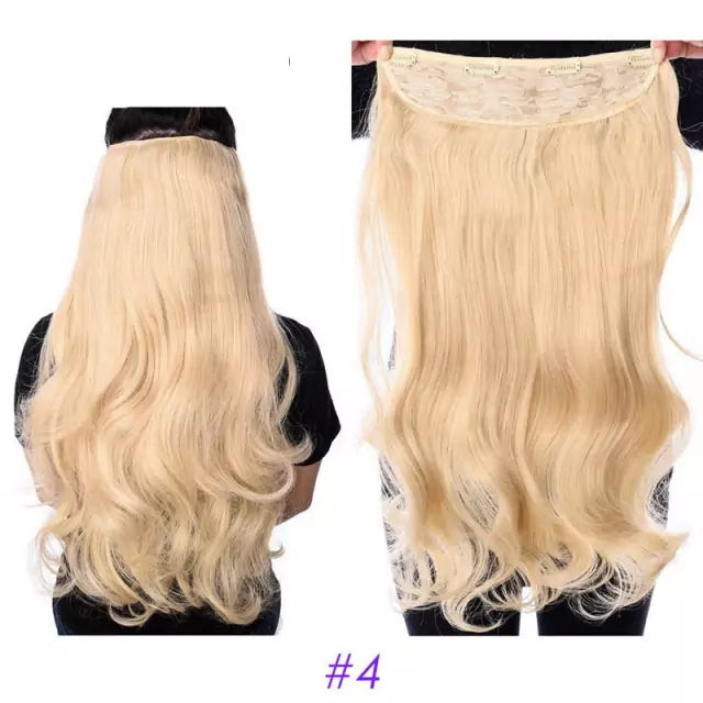 Aplique tic tac cabelo orgânico fibra premium
