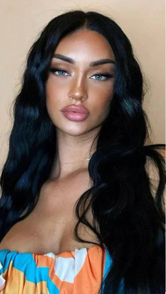 Peruca wig longa orgânico premium