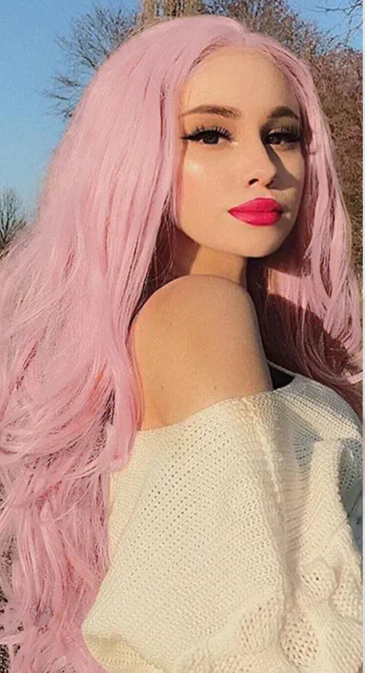 Peruca wig longa orgânico premium