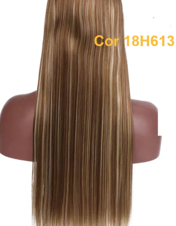Aplique em tic tac cabelo orgânico