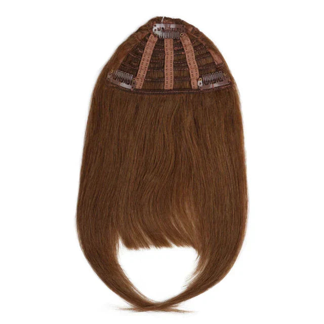 Franja cabelo natural em tic tac