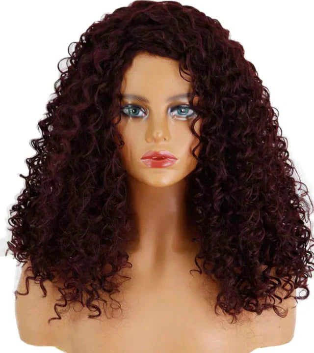 Peruca wig cacheada orgânica