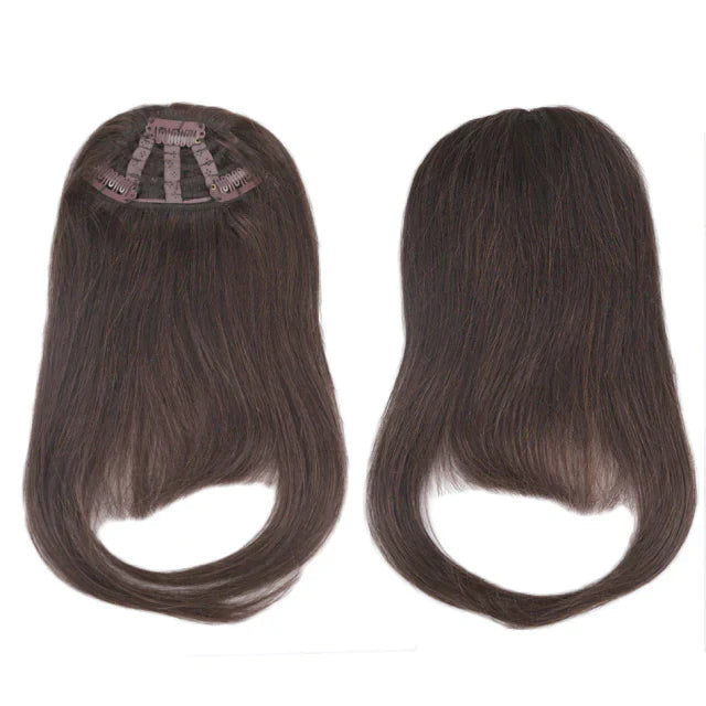 Franja cabelo natural em tic tac
