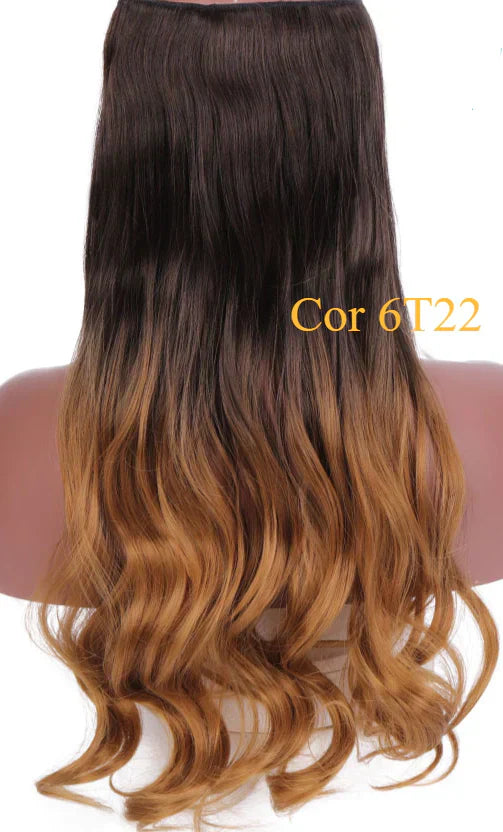Aplique em tic tac cabelo orgânico