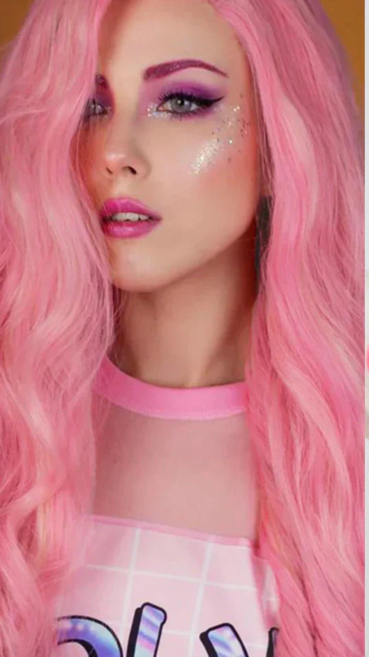 Peruca wig longa orgânico premium