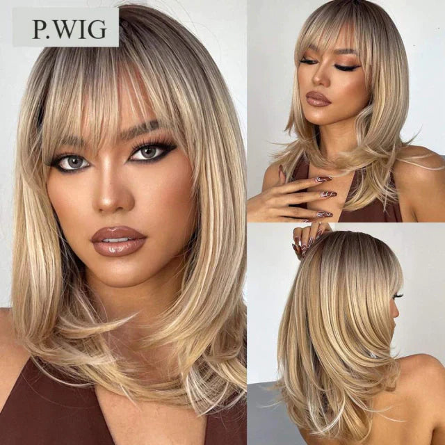 Peruca wig fibra premium