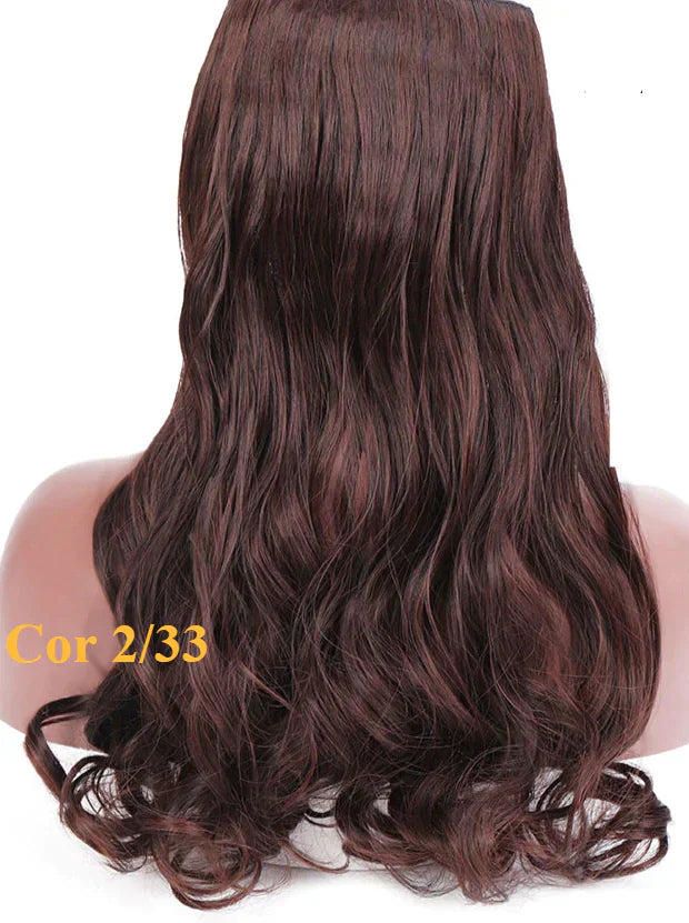 Aplique em tic tac cabelo orgânico