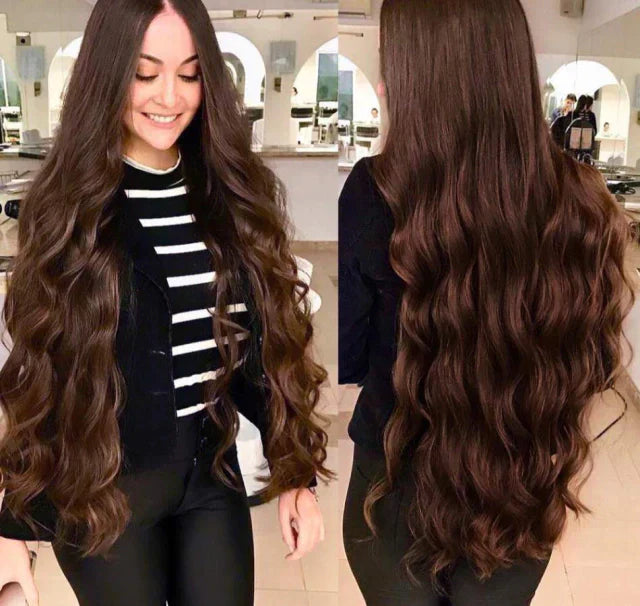 Aplique tic tac 55 à 80 cm cabelo orgânico premium