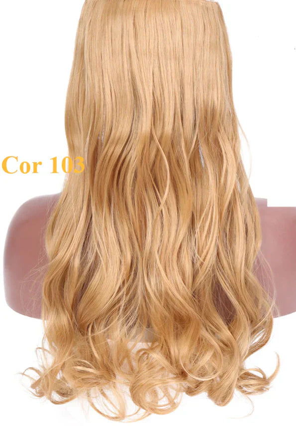 Aplique em tic tac cabelo orgânico