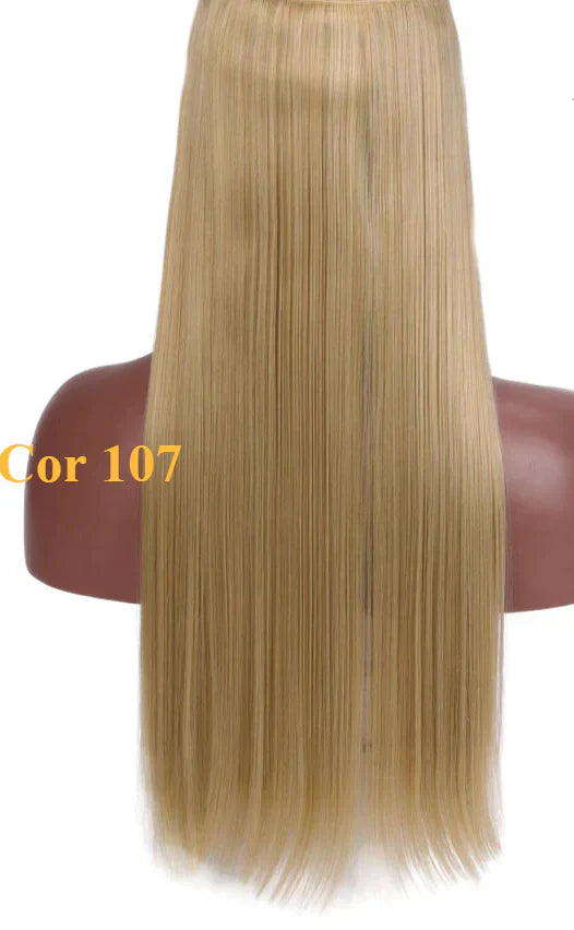 Aplique em tic tac cabelo orgânico
