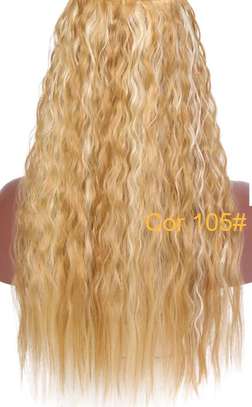 Aplique em tic tac cabelo orgânico