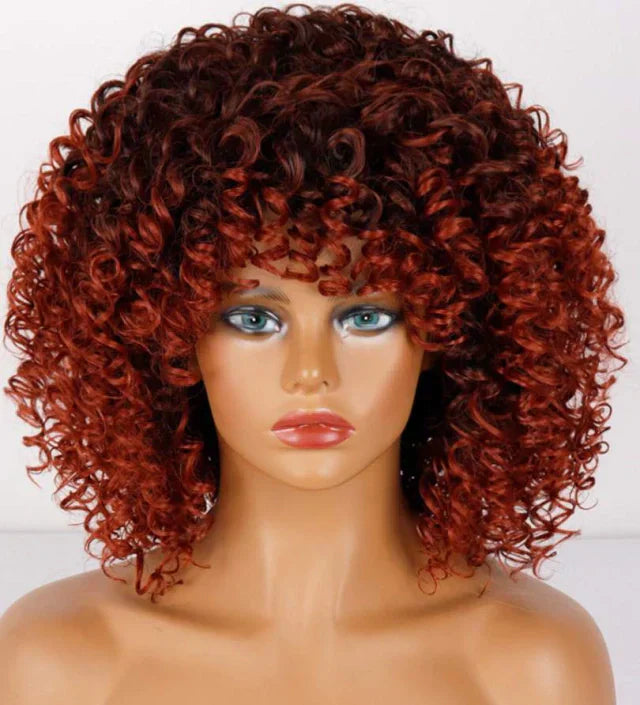 Peruca wig cacheada orgânica
