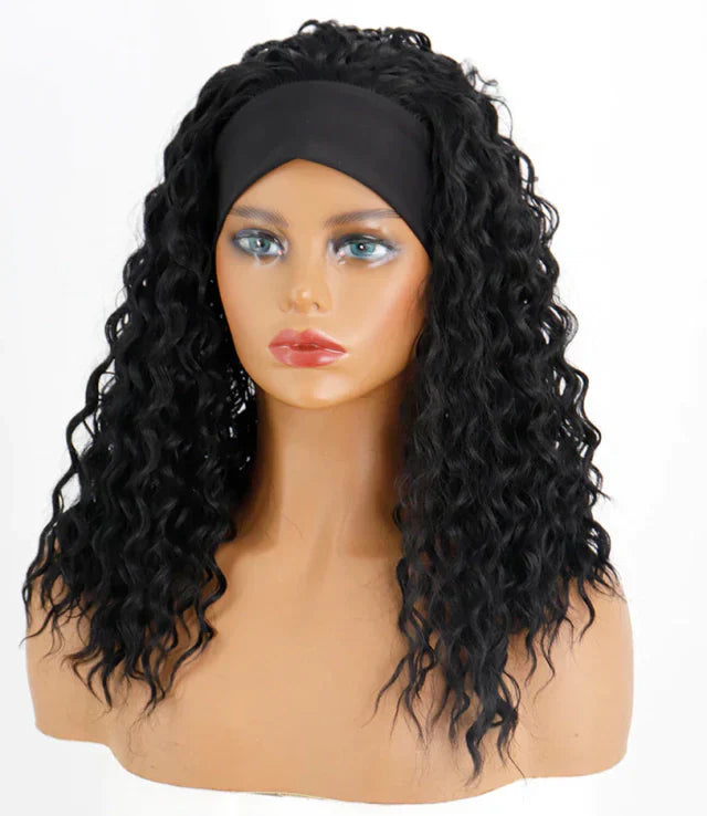 Peruca wig cacheada orgânica