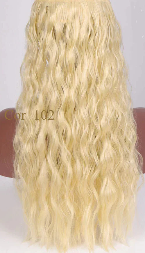 Aplique em tic tac cabelo orgânico
