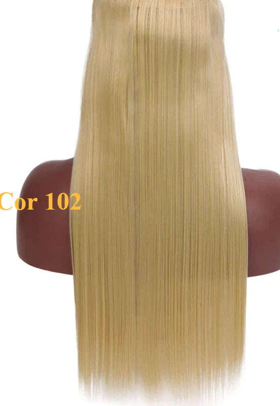 Aplique em tic tac cabelo orgânico