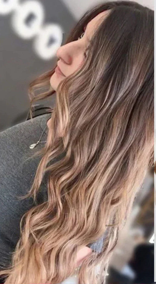 Peruca wig longa orgânico premium
