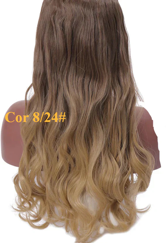 Aplique em tic tac cabelo orgânico