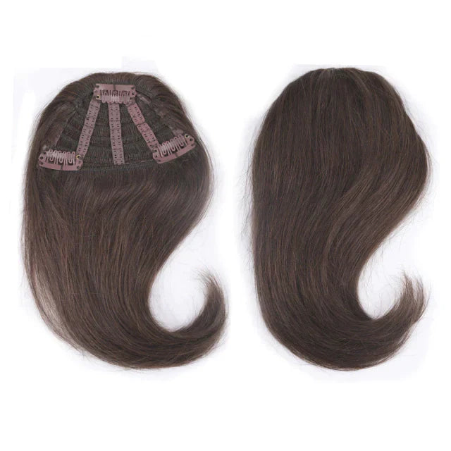 Franja cabelo natural em tic tac