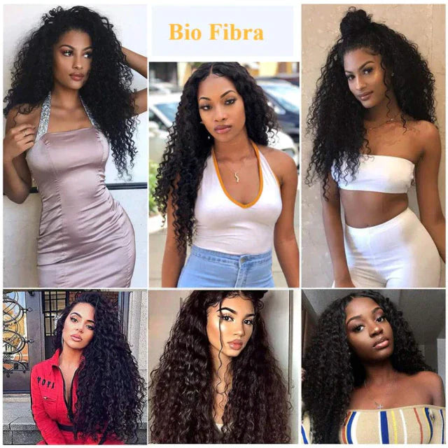 Kit telas cacheado em tic tac bio fibra