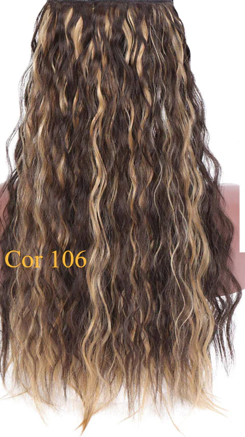 Aplique em tic tac cabelo orgânico