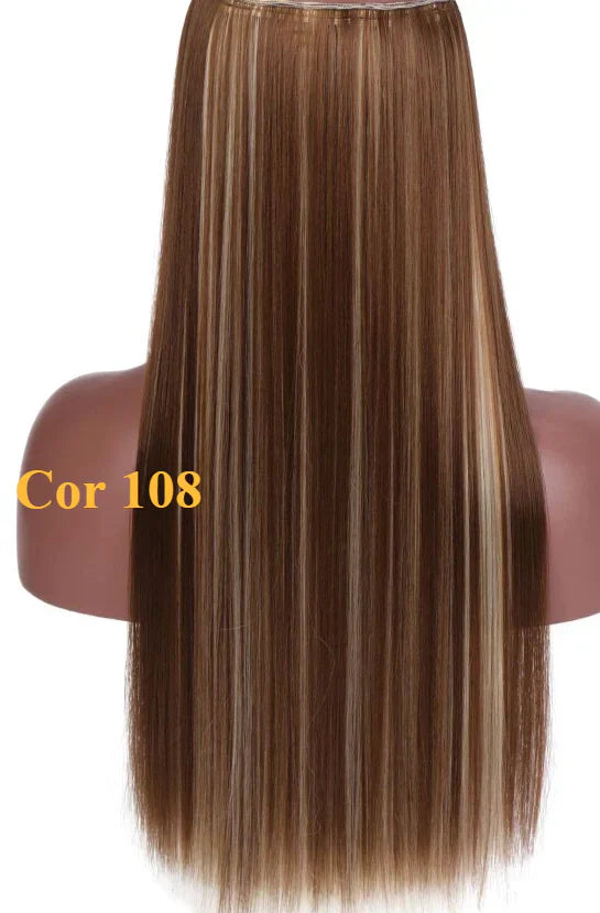 Aplique em tic tac cabelo orgânico