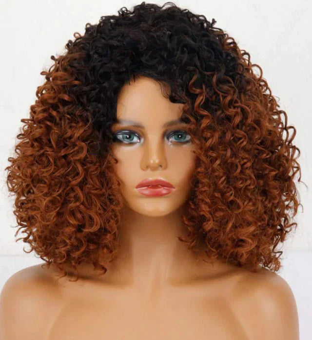 Peruca wig cacheada orgânica