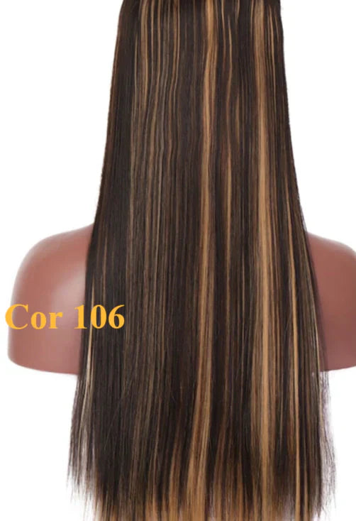 Aplique em tic tac cabelo orgânico
