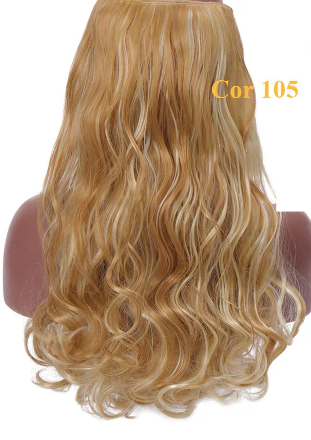 Aplique em tic tac cabelo orgânico