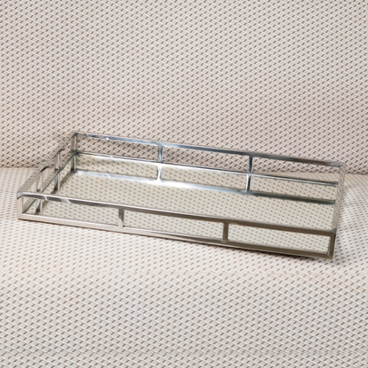 Tray of Stainless steel Chrome with mirror 56cm