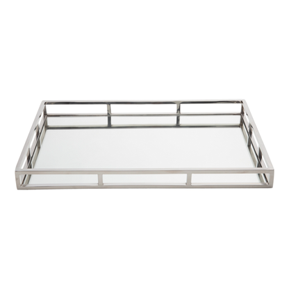 Tray of Stainless steel Chrome with mirror 56cm