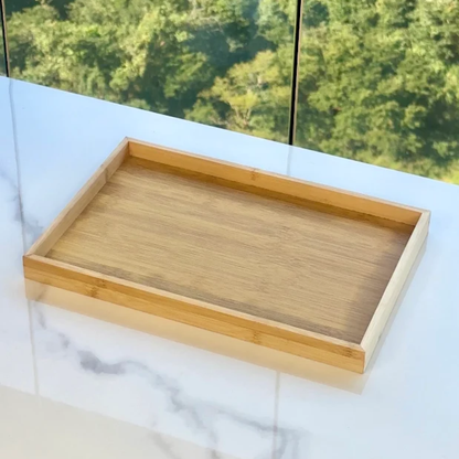 Bamboo tray Nature 22cm X 14cm