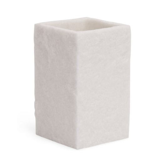 Catchall cup in polyresin White 11cm