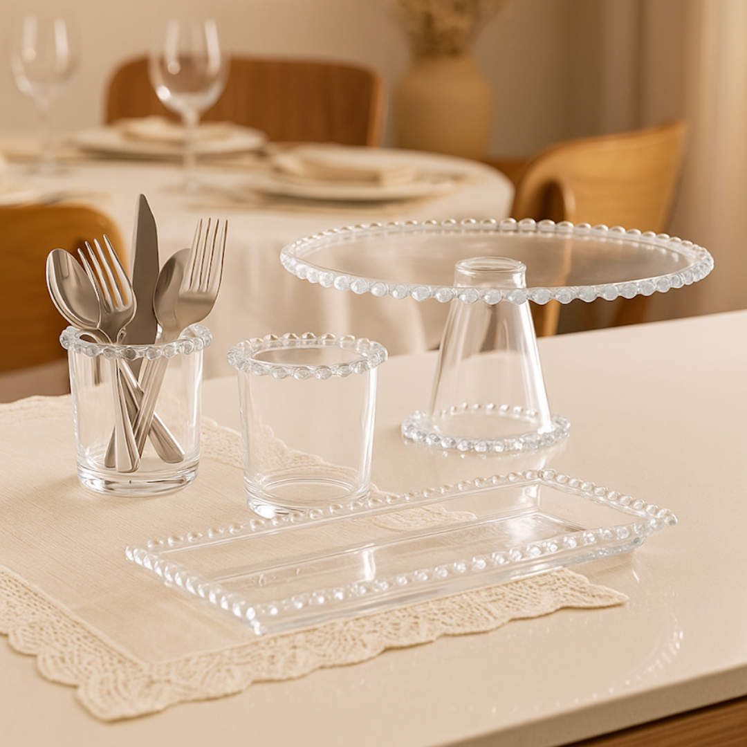 Tabletop set Crystal 4 Pieces