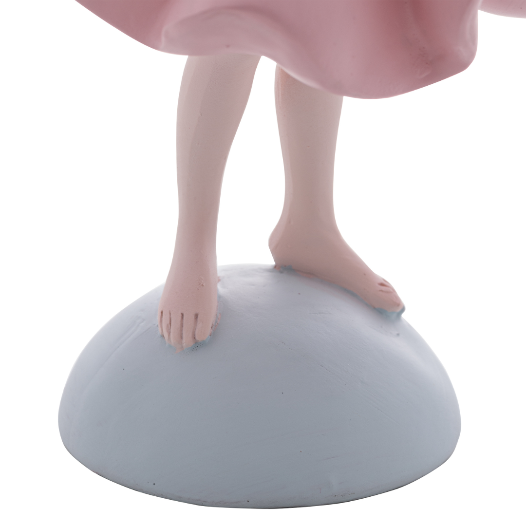 Decorative figurine Doll with balloon of Resin 22cm