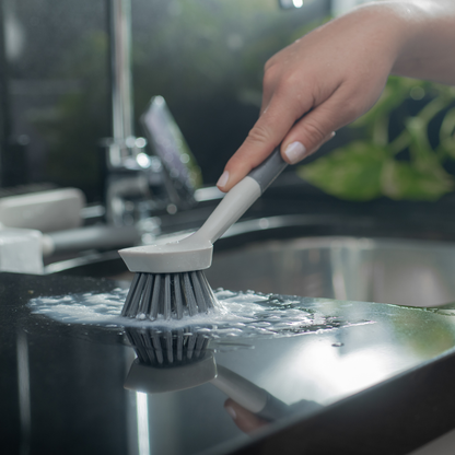 Brush of Limpeza Arredondada Flow Beige 28cm