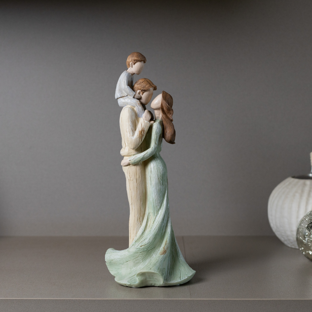 Decorative figurine Family of Resin 28,5cm