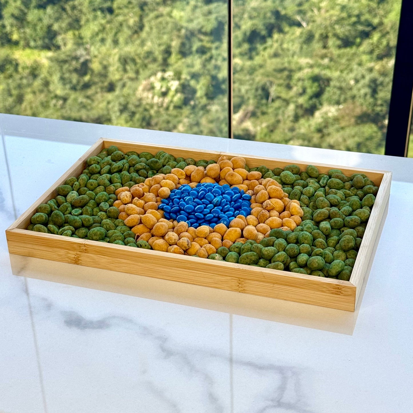 Bamboo tray Nature 22cm X 14cm