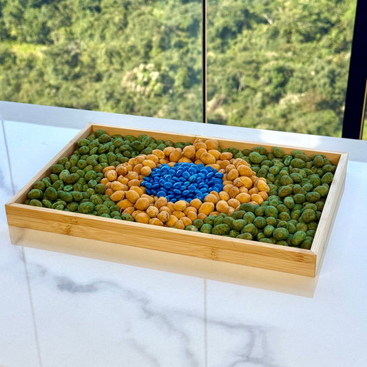 Bamboo tray Nature 22cm X 14cm