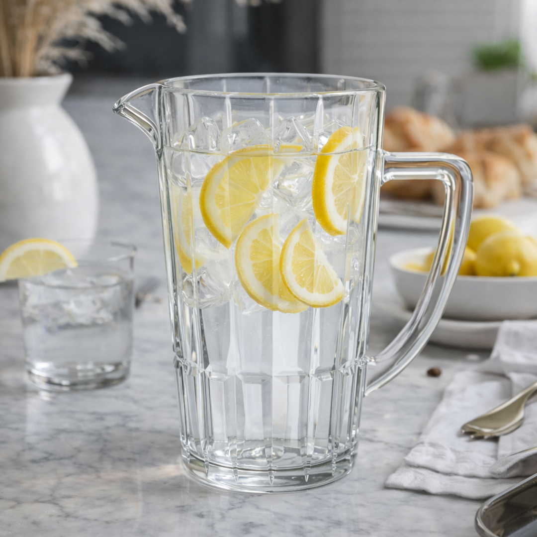 Glass pitcher Cristalle 1,3 Liters