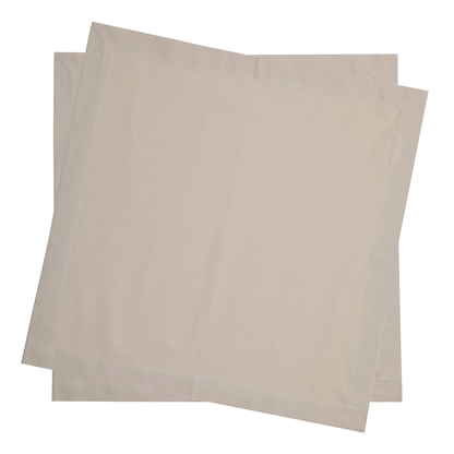 Set of 2 napkins in Cotton Areia 40x40