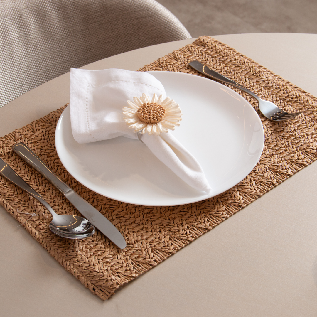 Placemat Élvea Brown of Paper 45cm x 30cm